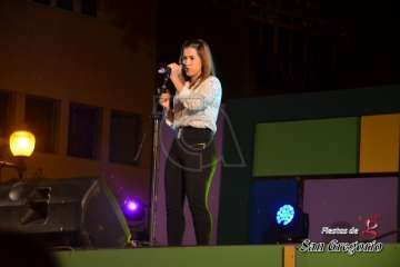 El joven aruquense José David Batista gana el VIII Festival de la Canción de Telde (Foto Francisco Javier Santana)